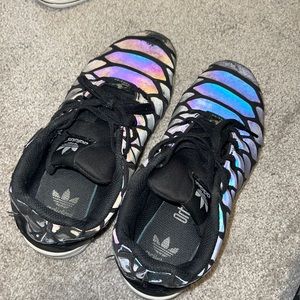 Beat up but unique sneakers